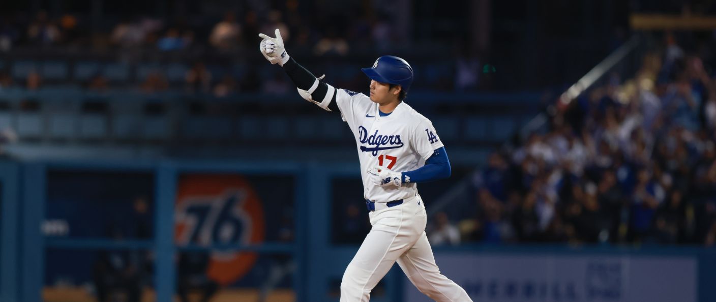 Action du match Dodgers - Rays au UNIQLO Field at Dodger Stadium.