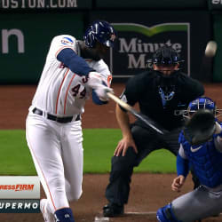 Yordan Álvarez's RBI double, 07/22/2023