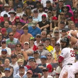 Cut4 on X: Masataka Yoshida got the weight of his first MLB homer off his  shoulders 🏋️  / X