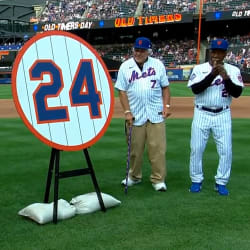 Mets retire Willie Mays' No. 24 – KNBR