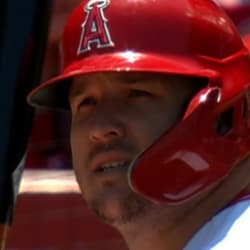 Mike Trout's single, 05/21/2023