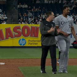 Eloy Jiménez exits the game, 06/08/2023