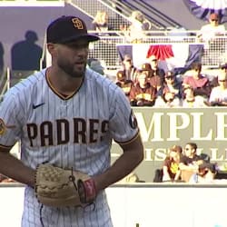 Michael Wacha's first Padres K, 04/01/2023