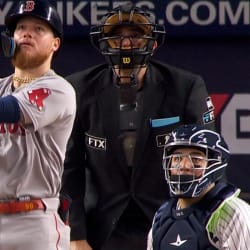 Watch: Alex Verdugo clocked at 97.1 mph on throw home