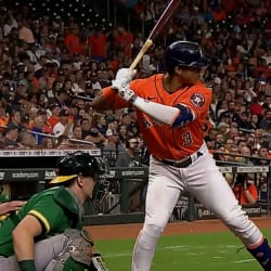 Jeremy Peña's solo home run, 03/16/2021