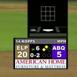 Kopps' first Triple-A strikeout, 08/17/2023