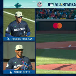 Betts, Freeman get mic'd up at the All-Star game