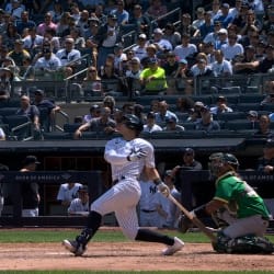 Volpe's first career grand slam powers Yanks to rout in sweep of lowly A's  - CBS New York