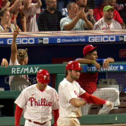 Phillies' Matt Vierling hits walk-off vs. Blue Jays