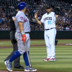 Acuña Jr. on the benches clearing, 09/10/2023