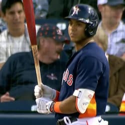 Jeremy Peña's solo homer, 11/03/2022