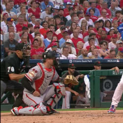 Edmundo Sosa's two-run homer, 08/26/2021