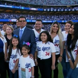 Fernando Valenzuela's ceremony, 08/11/2023