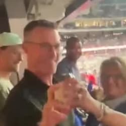 Bobby Witt Jr. foul ball caught by dad in stands during Royals