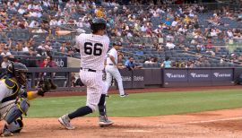 CLEARWATER, FL - MARCH 25: Kyle Higashioka (66) of the Yankees