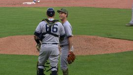 ST. PETERSBURG, FL - JUN 09: Jake Bauers (9) of the Rays at first