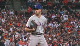 Josh Sborz Game-Used Texas Rangers 1972 Home White Jersey - SEA