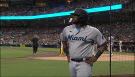 Hampson's 2-run HR caps 11th inning rally and sends Marlins past Nationals  8-5 - ABC News