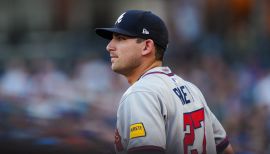 MLB アトランタブレーブス オースティンライリー 27 Amazon.com: Nike Men's MLB Atlanta Braves Austin Riley #27