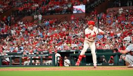 Cardinals Authentics: Game Worn Andrew Knizner Home Alternate