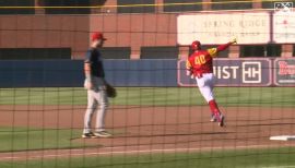 Reading Fightin Phils Jhailyn Ortiz (13) bats during an Eastern