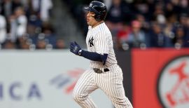 Framed Jose Trevino New York Yankees Game-Used #39 White Pinstripe Jersey  vs. Texas Rangers on June 25, 2023