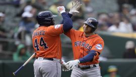 Luis Garcia/Bryan Abreu Presser (3.13), Luis Garcia and Bryan Abreu want  to help the Astros win in 2021., By Houston Astros Highlights