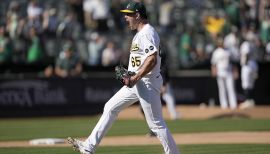 A's add hard-throwing reliever Trevor May from New York Mets