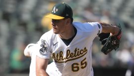 Oakland A's reliever Trevor May ready to lead young bullpen