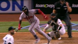 Guillermo Heredia's double stands, 07/17/2021