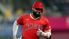 MLB 1年目 JO ADELL ref auto Jo Adell's single plates two | 07/29/2025 | Los Angeles Angels