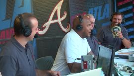 PHOTOS: Parkview grad Jeff Francoeur broadcasts a Braves game on July 2, Multimedia