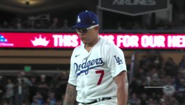Julio Urías 7 Los Angeles Dodgers baseball player El Culichi