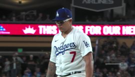 Julio Urias El Culichi Los Angeles Dodgers City Connect Jersey Medium  5/30/2023