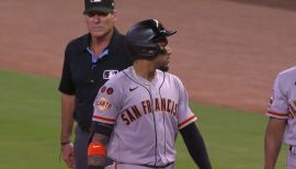 Pablo Sandoval out of lineup, day-to-day with left knee bone bruise