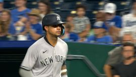 Everson Pereira New York Yankees Game-Used #80 White Pinstripe Jersey vs.  Washington Nationals on August 22, 2023 - MLB Debut