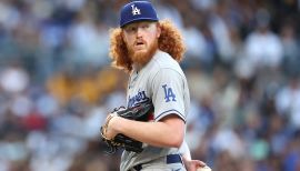 🔥 Dodgers pitcher Dustin May ON FIRE!🔥 84 PITCHES IN 7 SCORELESS INN