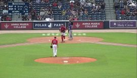 Boston Red Sox Pitcher Justin Garza delivers a pitch during a MLB