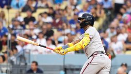 ATLANTA, GA – AUGUST 01: Atlanta shortstop Orlando Arcia (11