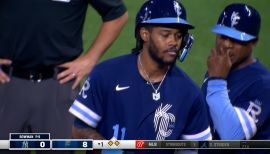 This is a 2023 photo of Maikel Garcia of the Kansas City Royals baseball  team. This image reflects the Kansas City Royals active roster as of  Wednesday, Feb. 22, 2023, when this
