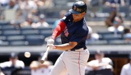 ESPN Stats & Info on X: Rafael Devers has his 3rd career 25-HR season,  tying Ted Williams, Tony Conigliaro, Jim Rice and Nomar Garciaparra for the  most in Red Sox history through