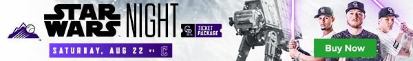 Join us for STAR WARS Night, Saturday, August 22 versus the Cleveland Guardians with this special Ticket Package.