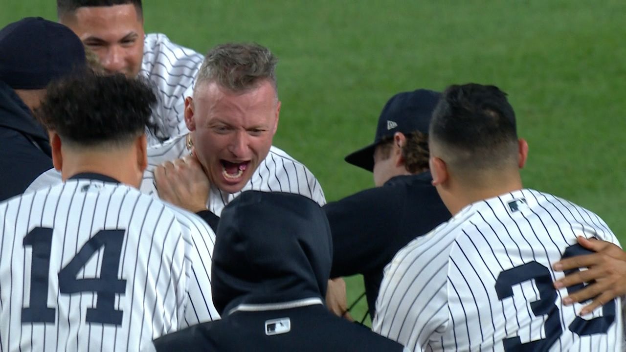 Yankees clinch playoff berth with walk-off win over Red Sox