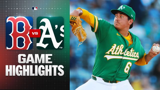 Athletics Outlast Red Sox in Sutter Health Thriller