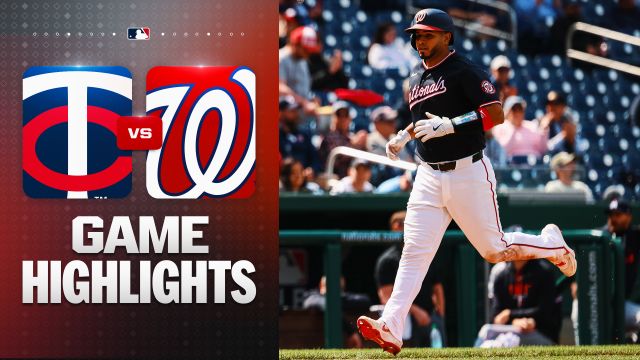 Ruiz Delivers in Clutch as Nationals Edge Twins in Slugfest