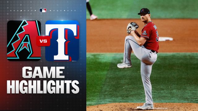 Soroka Brilliant as D-backs Blank Rangers in Texas Pitching Duel