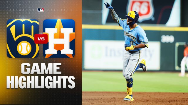 Brewers Walk Off in 10th, Survive Astros Slugfest at Daikin Park