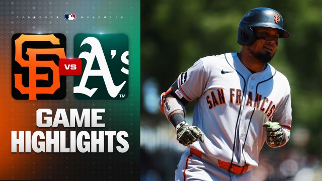 Giants Demolish Athletics in Eighth-Inning Explosion