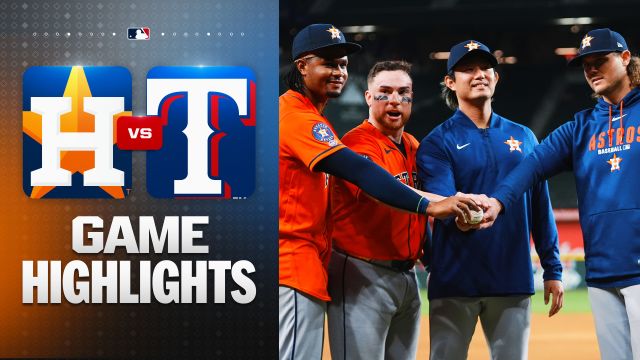 Astros Complete Combined No-Hitter, Dominate Rangers 9-0