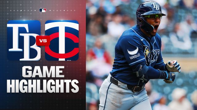 Rays Stun Twins in 10 Innings Behind Palacios, Cash Hits 900